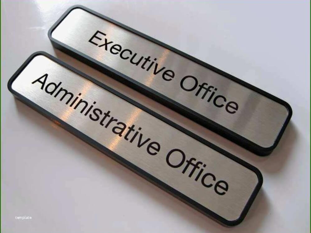 office sign